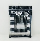 Wholesale - MENS 3PK SM-KNIT WHITE TRUNKS, UPC: 752229100282